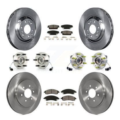 [Avant + Arrière] Kit d'ensemble roulement de roue et moyeu pour Cadillac SRX AWD KBB-109512