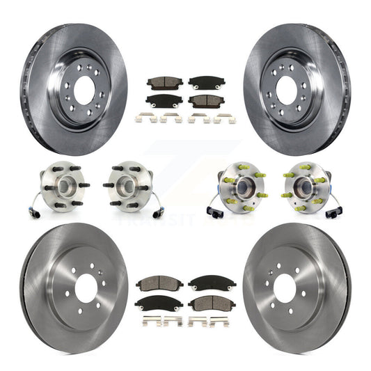 [Avant + Arrière] Kit d'ensemble roulement de roue et moyeu pour Cadillac SRX AWD KBB-109512