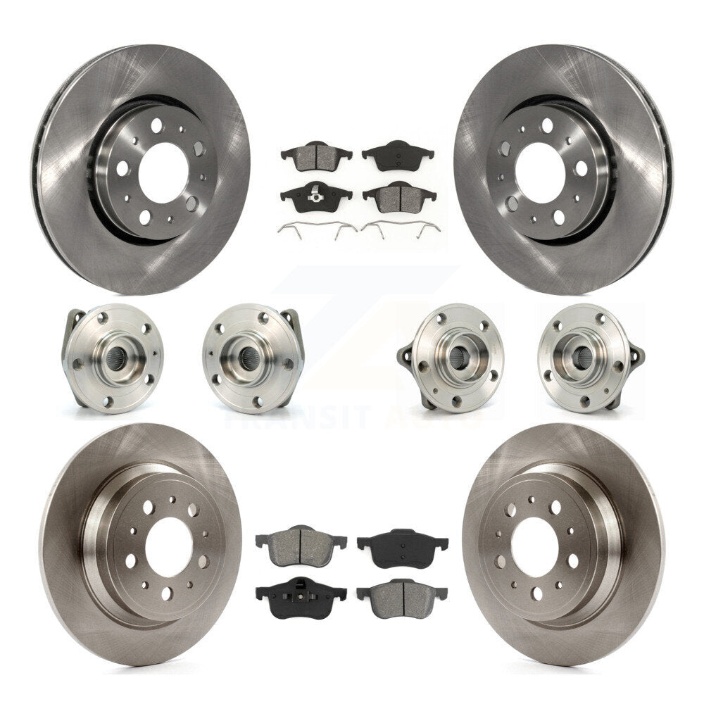 [Avant + Arrière] Kit d'ensemble roulement de roue et moyeu pour Volvo S60 XC70 V70 S80 KBB-109520