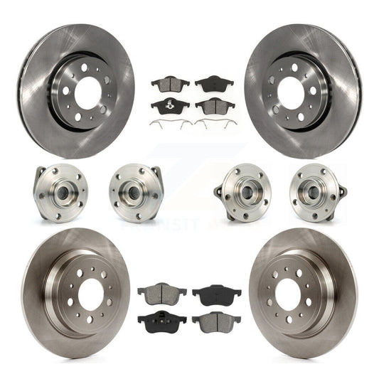 [Avant + Arrière] Kit d'ensemble roulement de roue et moyeu pour Volvo S60 XC70 V70 S80 KBB-109520