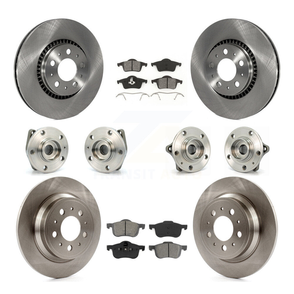 [Avant + Arrière] Kit d'ensemble roulement de roue et moyeu pour Volvo S60 XC70 V70 S80 KBB-109521