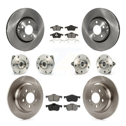 [Avant + Arrière] Kit d'ensemble roulement de roue et moyeu pour Volvo S60 XC70 V70 S80 KBB-109521