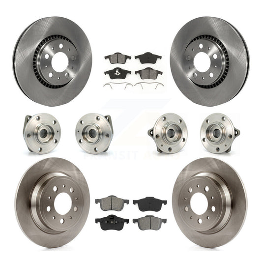 [Avant + Arrière] Kit d'ensemble roulement de roue et moyeu pour Volvo S60 XC70 V70 S80 KBB-109521