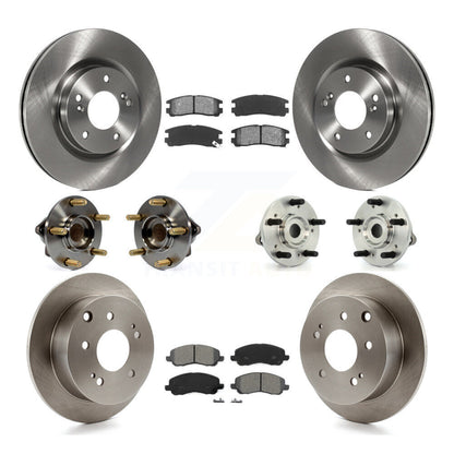 [Avant + Arrière] Kit d'ensemble roulement de roue et moyeu pour Mitsubishi Galant Eclipse KBB-109527