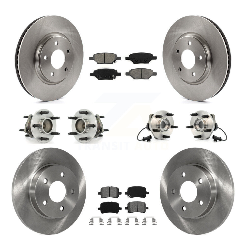 [Avant + Arrière] Kit d'ensemble roulement de roue et moyeu pour Chevrolet Malibu HHR Pontiac G6 KBB-109530