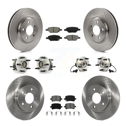 [Avant + Arrière] Kit d'ensemble roulement de roue et moyeu pour Chevrolet Malibu HHR Pontiac G6 KBB-109530
