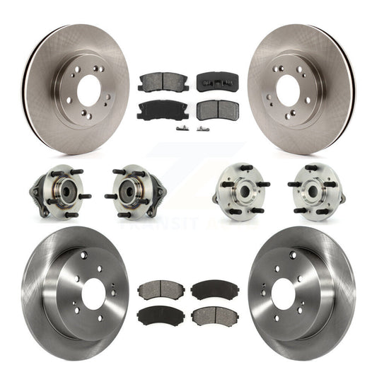 [Avant + Arrière] Kit d'ensemble roulement de roue et moyeu pour Mitsubishi Endeavor FWD KBB-109536