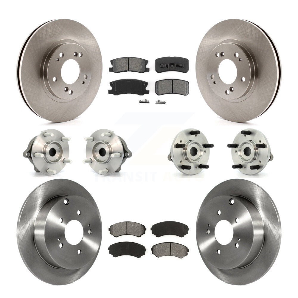 [Avant + Arrière] Kit d'ensemble roulement de roue et moyeu pour Mitsubishi Endeavor AWD KBB-109537