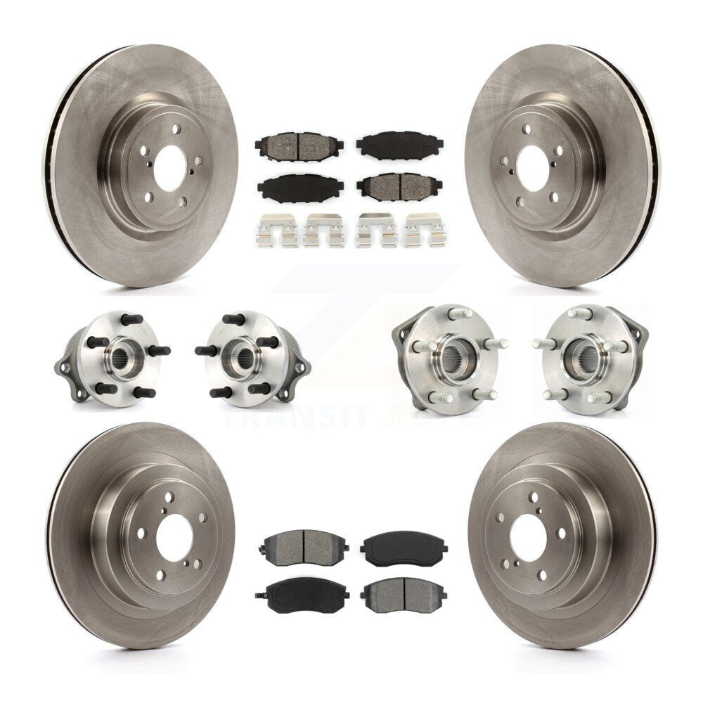 [Avant + Arrière] Kit d'ensemble roulement de roue et moyeu pour Subaru Legacy KBB-109543