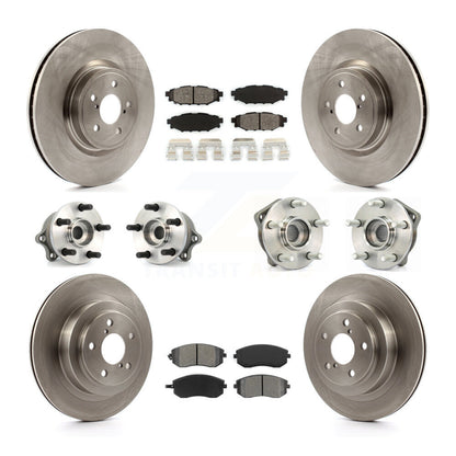 [Avant + Arrière] Kit d'ensemble roulement de roue et moyeu pour Subaru Legacy KBB-109543