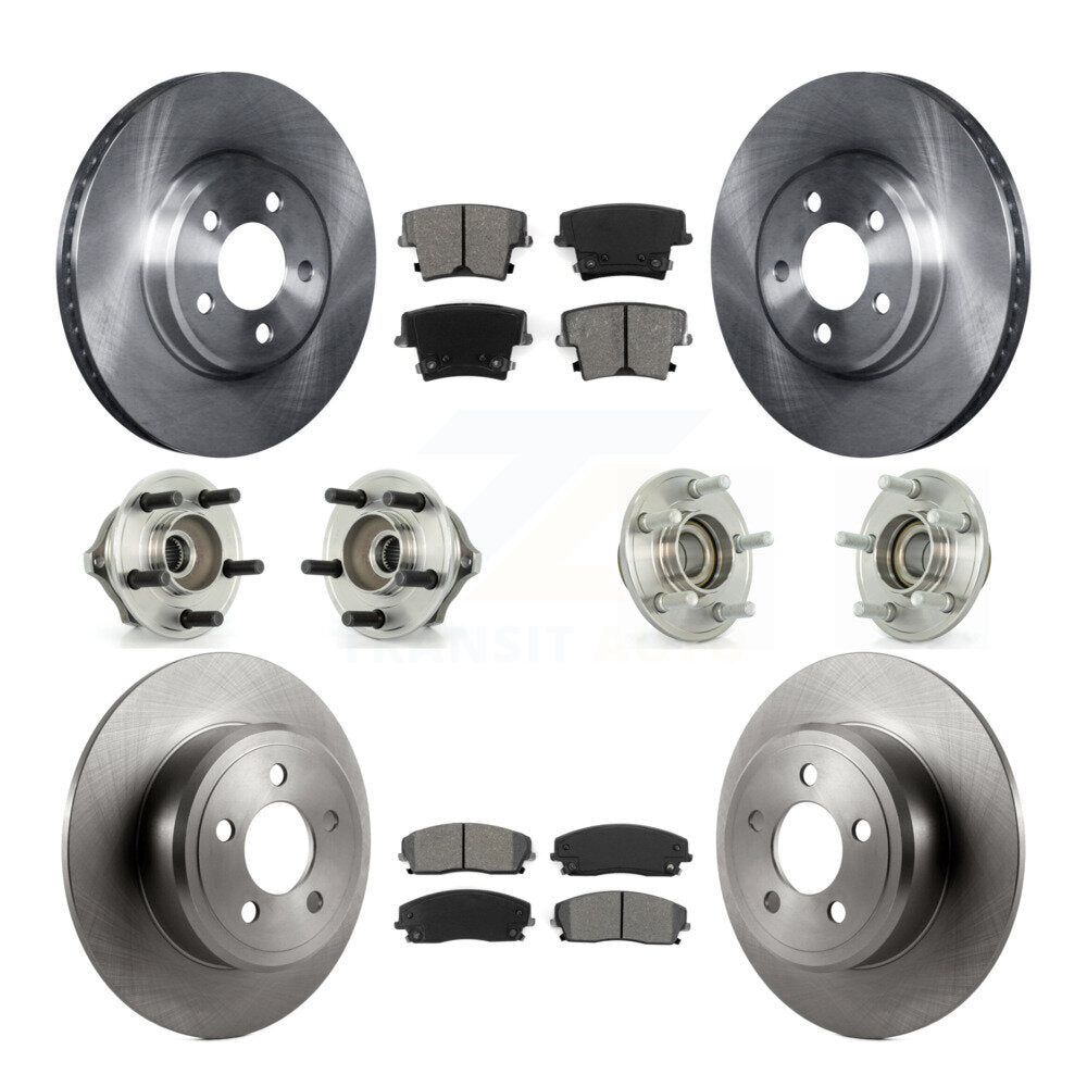 [Avant + Arrière] Kit d'ensemble roulement de roue et moyeu pour Chrysler 300 Dodge Charger Magnum KBB-109546