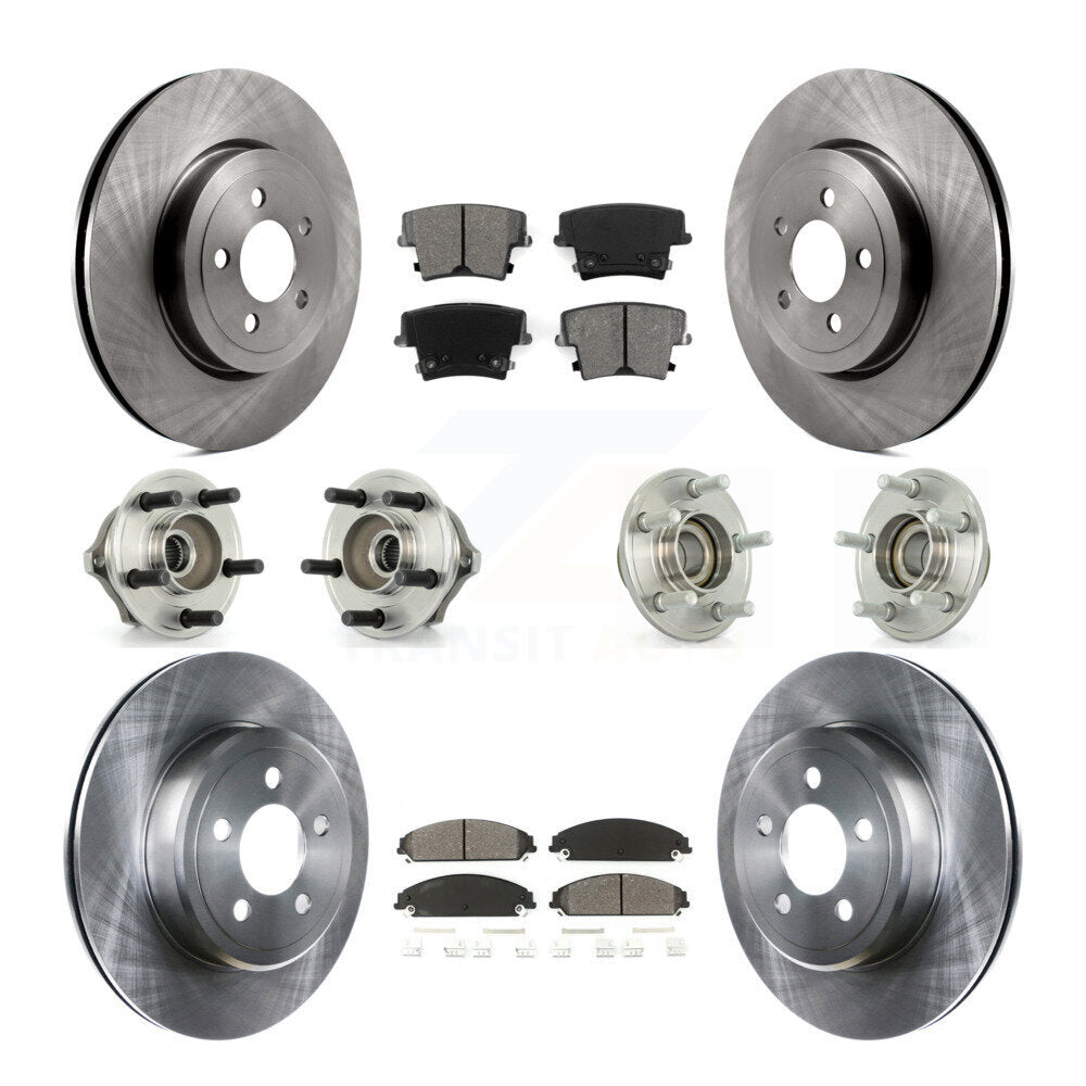 [Avant + Arrière] Kit d'ensemble roulement de roue et moyeu pour Chrysler 300 Dodge Charger Magnum KBB-109547