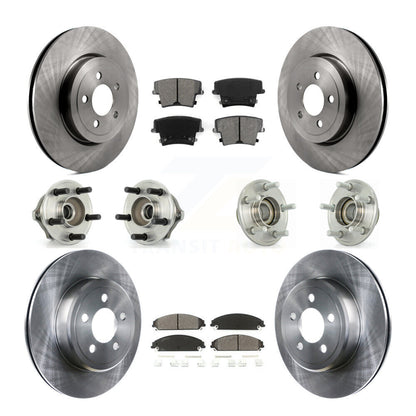 [Avant + Arrière] Kit d'ensemble roulement de roue et moyeu pour Chrysler 300 Dodge Charger Magnum KBB-109547