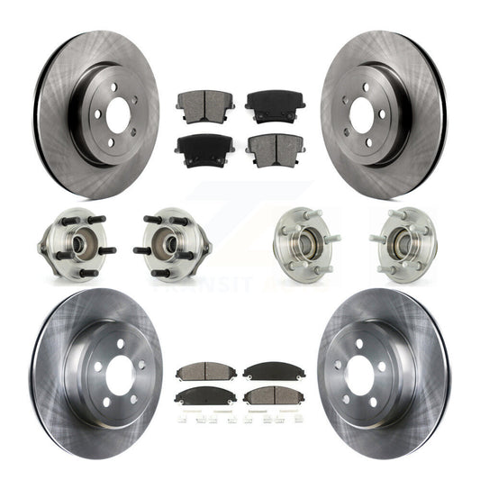 [Avant + Arrière] Kit d'ensemble roulement de roue et moyeu pour Chrysler 300 Dodge Charger Magnum KBB-109547