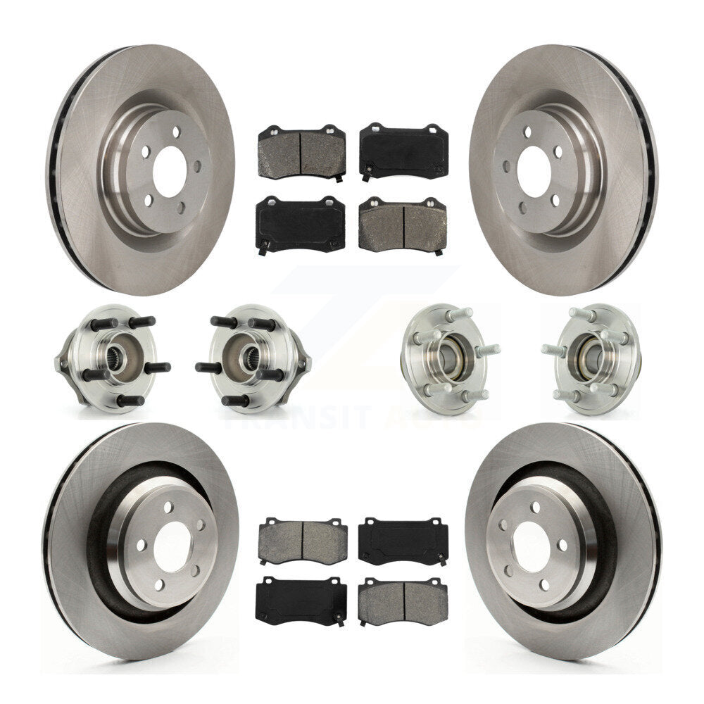 [Avant + Arrière] Kit d'ensemble roulement de roue et moyeu pour Chrysler 300 Dodge Charger Magnum KBB-109549