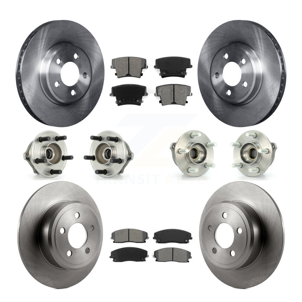 [Avant + Arrière] Kit d'ensemble roulement de roue et moyeu pour Dodge Charger Magnum AWD avec 2.7L KBB-109550