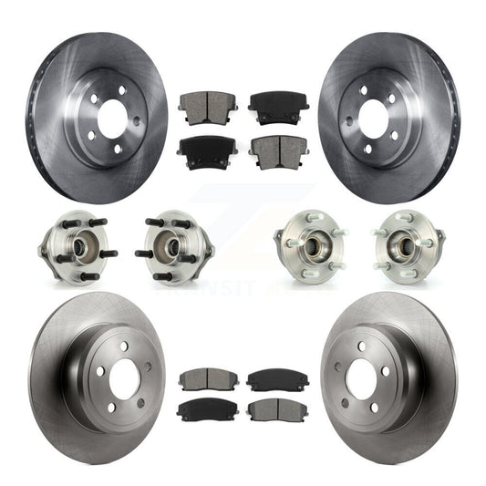 [Avant + Arrière] Kit d'ensemble roulement de roue et moyeu pour Dodge Charger Magnum AWD avec 2.7L KBB-109550