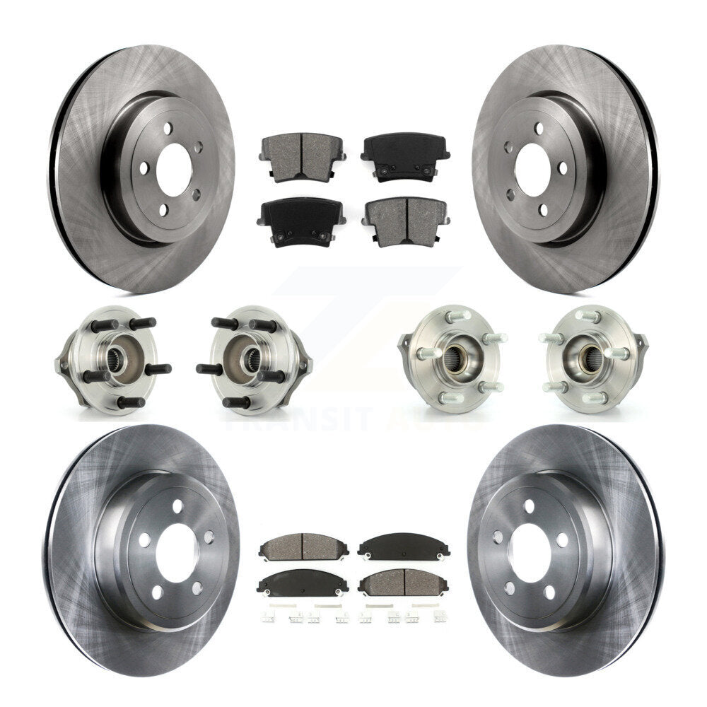 [Avant + Arrière] Kit d'ensemble roulement de roue et moyeu pour Chrysler 300 Dodge Charger Magnum KBB-109552