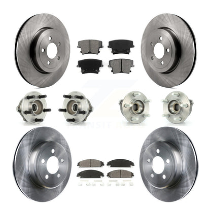[Avant + Arrière] Kit d'ensemble roulement de roue et moyeu pour Chrysler 300 Dodge Charger Magnum KBB-109552