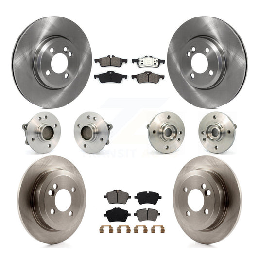 [Avant + Arrière] Kit d'ensemble roulement de roue et moyeu pour 2002-2005 Mini Cooper avec 294mm Diameter Rotor KBB-109557