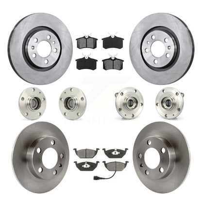 [Avant + Arrière] Kit d'ensemble roulement de roue et moyeu pour 2006 Volkswagen Jetta avec 280mm Diameter Rotor 7th 8th Digit Of VIN Is "9M" Or "1J" KBB-109568