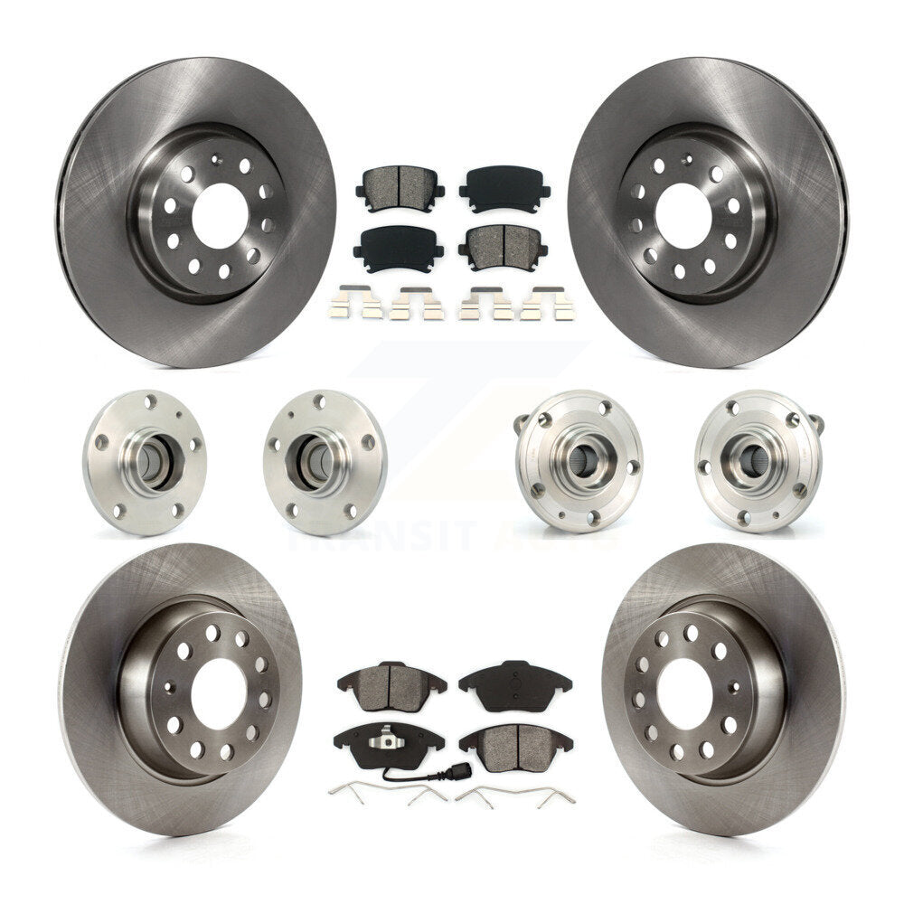 [Avant + Arrière] Kit d'ensemble roulement de roue et moyeu pour Volkswagen Passat Eos KBB-109571