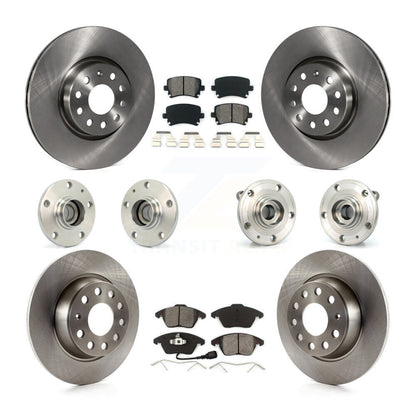 [Avant + Arrière] Kit d'ensemble roulement de roue et moyeu pour Volkswagen Passat Eos KBB-109571