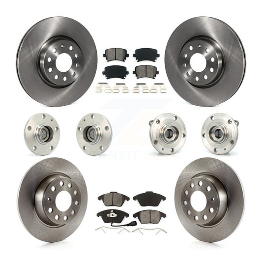 [Avant + Arrière] Kit d'ensemble roulement de roue et moyeu pour Volkswagen Passat Eos KBB-109571