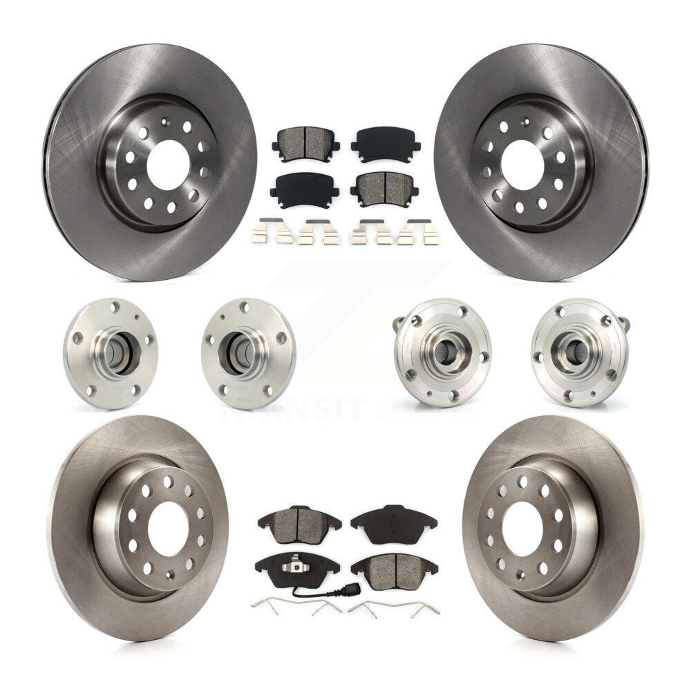 [Avant + Arrière] Kit d'ensemble roulement de roue et moyeu pour Volkswagen CC Passat KBB-109572