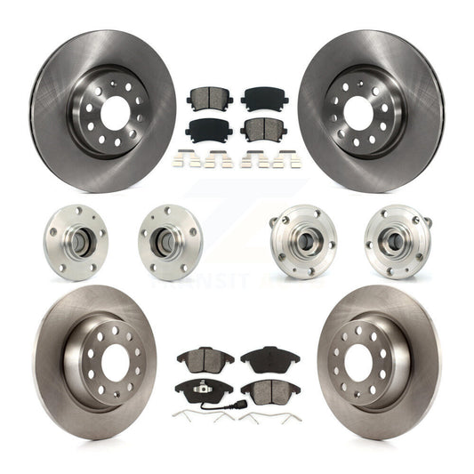 [Avant + Arrière] Kit d'ensemble roulement de roue et moyeu pour Volkswagen CC Passat KBB-109572