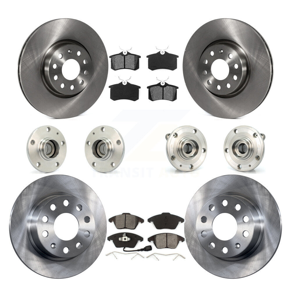 [Avant + Arrière] Kit d'ensemble roulement de roue et moyeu pour Volkswagen Jetta Beetle KBB-109575