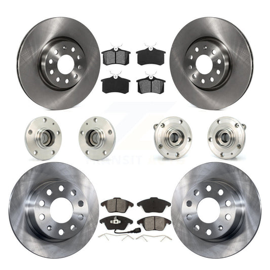 [Avant + Arrière] Kit d'ensemble roulement de roue et moyeu pour Volkswagen Jetta Beetle KBB-109575