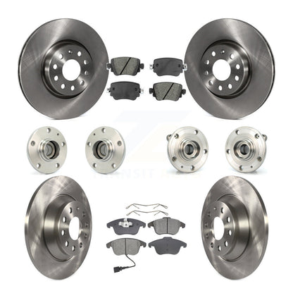 [Avant + Arrière] Kit d'ensemble roulement de roue et moyeu pour 2016-2018 Audi Q3 KBB-109579