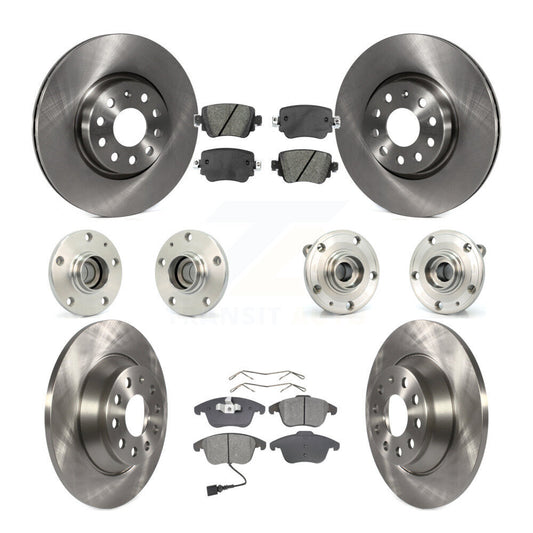 [Avant + Arrière] Kit d'ensemble roulement de roue et moyeu pour 2016-2018 Audi Q3 KBB-109579