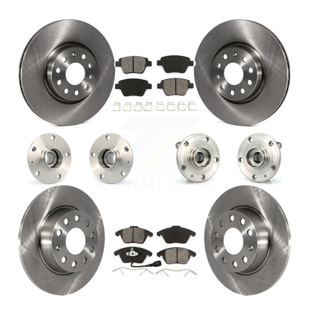[Avant + Arrière] Kit d'ensemble roulement de roue et moyeu pour Volkswagen GTI avec 30mm bearing KBB-109603