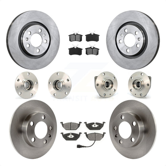 [Avant + Arrière] Kit d'ensemble roulement de roue et moyeu pour Volkswagen Golf City KBB-109608 par Transit Auto