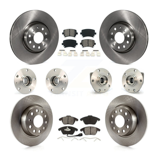 [Avant + Arrière] Kit d'ensemble roulement de roue et moyeu pour Volkswagen GTI Audi A3 KBB-109611