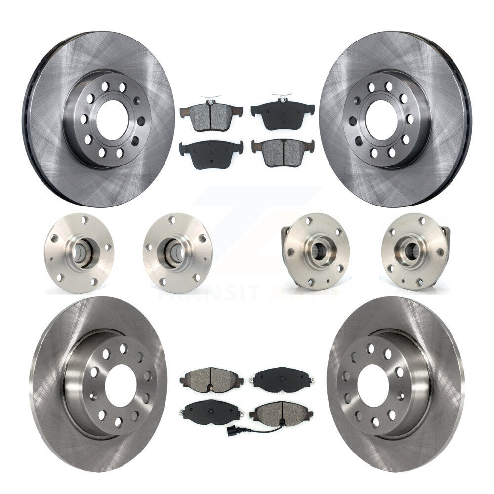 [Avant + Arrière] Kit d'ensemble roulement de roue et moyeu pour 2015-2019 Volkswagen e-Golf KBB-109615