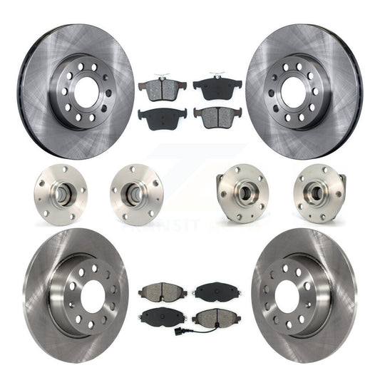 [Avant + Arrière] Kit d'ensemble roulement de roue et moyeu pour 2015-2019 Volkswagen e-Golf KBB-109615