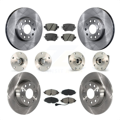 [Avant + Arrière] Kit d'ensemble roulement de roue et moyeu pour Volkswagen Golf SportWagen KBB-109616 par Transit Auto