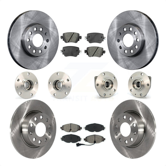 [Avant + Arrière] Kit d'ensemble roulement de roue et moyeu pour Volkswagen Golf SportWagen KBB-109616 par Transit Auto