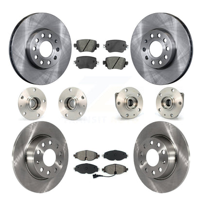 [Avant + Arrière] Kit d'ensemble roulement de roue et moyeu pour Volkswagen Golf SportWagen KBB-109616