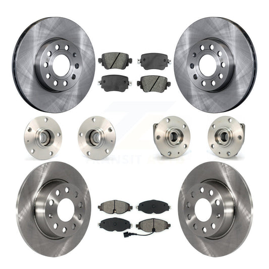 [Avant + Arrière] Kit d'ensemble roulement de roue et moyeu pour Volkswagen Golf SportWagen KBB-109616