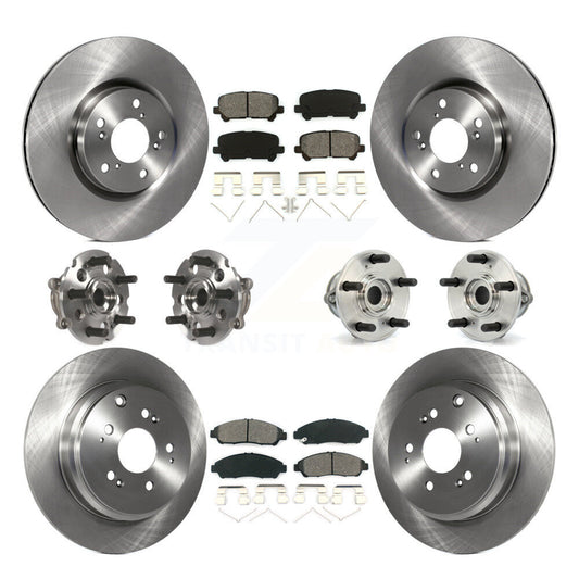 [Avant + Arrière] Kit d'ensemble roulement de roue et moyeu pour Honda Pilot Acura MDX ZDX KBB-109617