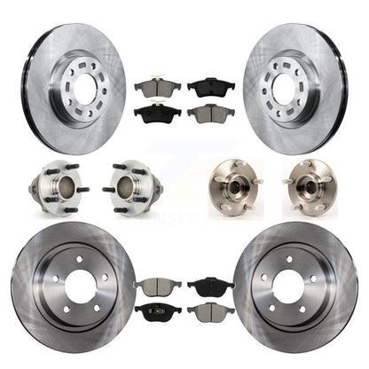 [Avant + Arrière] Kit d'ensemble roulement de roue et moyeu pour Mazda 3 2.3L avec 4-Wheel ABS KBB-109618