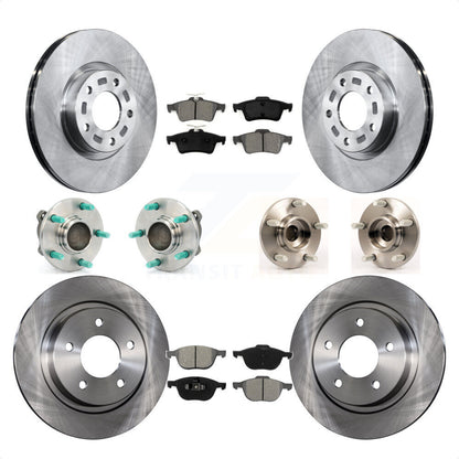 [Avant + Arrière] Kit d'ensemble roulement de roue et moyeu pour Mazda 3 2.3L avec Non-ABS KBB-109620 par Transit Auto