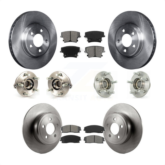 [Avant + Arrière] Kit d'ensemble roulement de roue et moyeu pour Dodge Charger Chrysler 300 Challenger KBB-109634 par Transit Auto