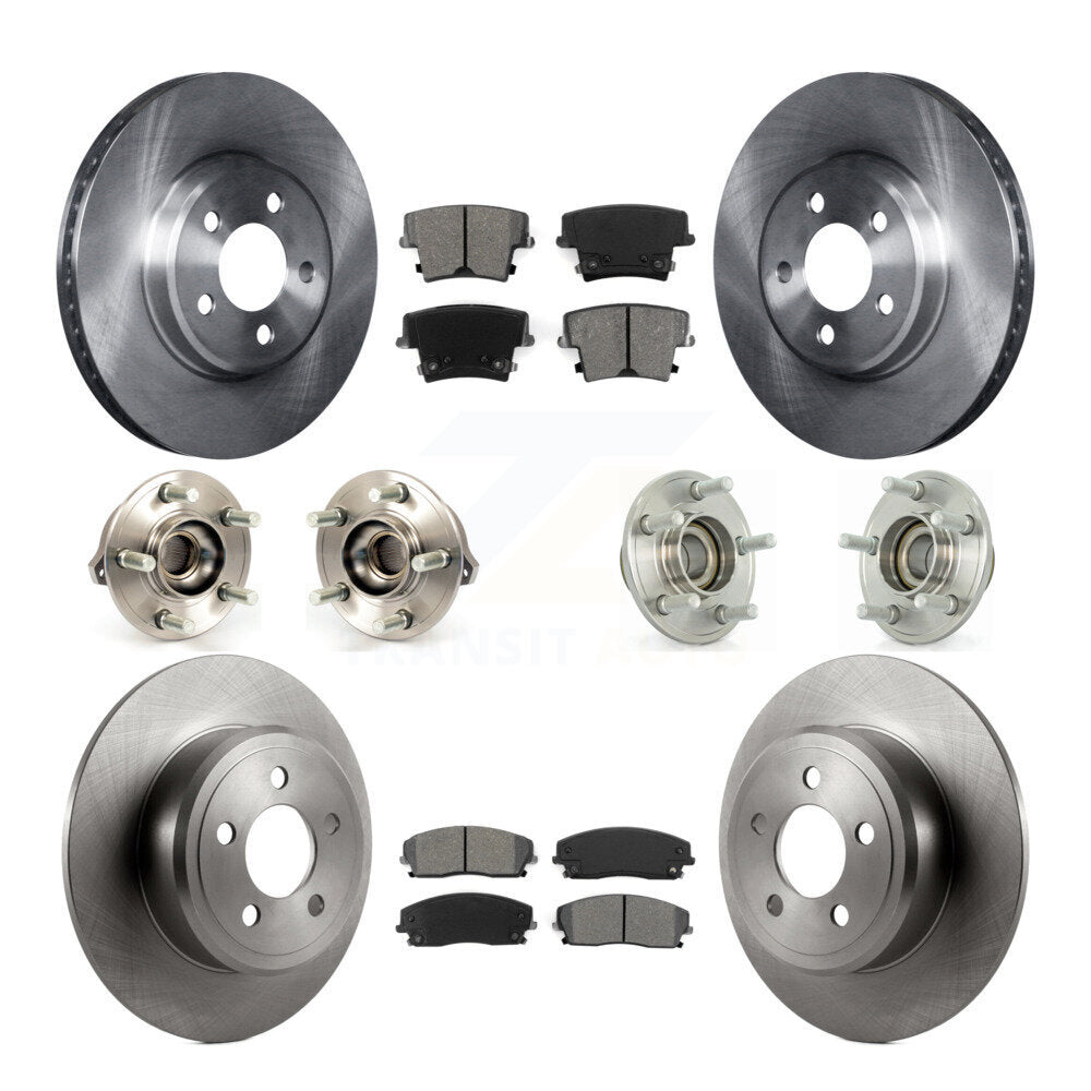 [Avant + Arrière] Kit d'ensemble roulement de roue et moyeu pour Dodge Charger Chrysler 300 Challenger KBB-109634