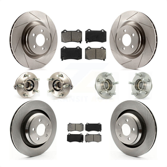 [Avant + Arrière] Kit d'ensemble roulement de roue et moyeu pour Dodge Charger Chrysler 300 Challenger KBB-109637 par Transit Auto