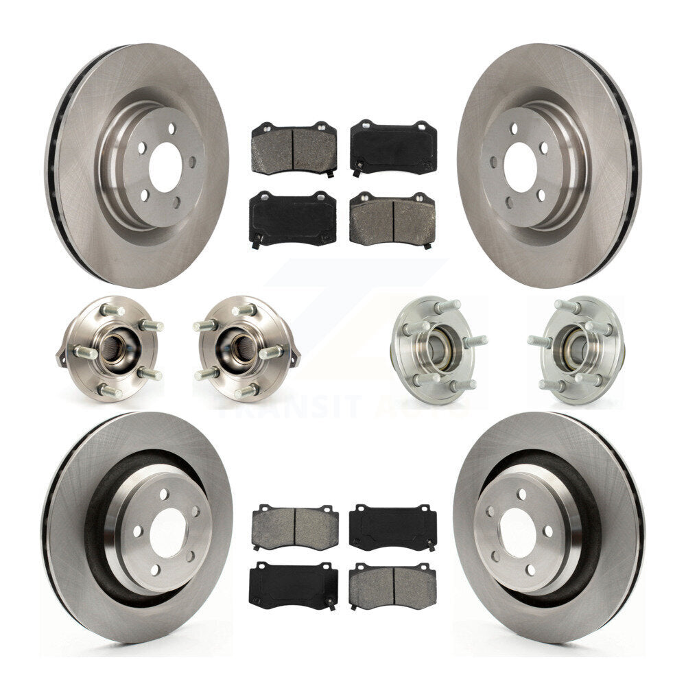[Avant + Arrière] Kit d'ensemble roulement de roue et moyeu pour Dodge Charger Chrysler 300 Challenger KBB-109637